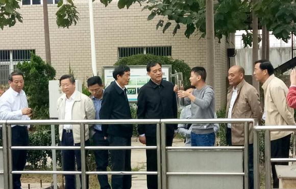 省人大常委会副主任宋卫平一行莅临国祯环５鞑榱斓脊ぷ