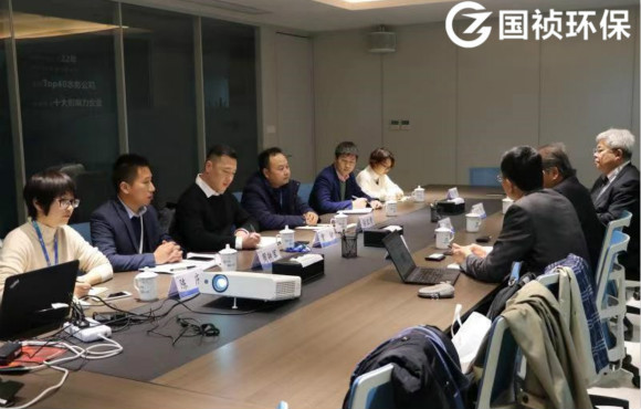 日本旭化成株式会社麻?幸雄一行莅临国祯环５鞑榛セ