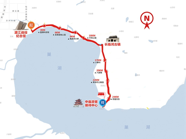 国祯环；独止趸泛毅行路线